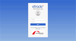 Desktop Screenshot of etracker.redbridge-college.ac.uk