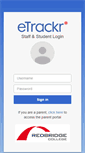 Mobile Screenshot of etracker.redbridge-college.ac.uk